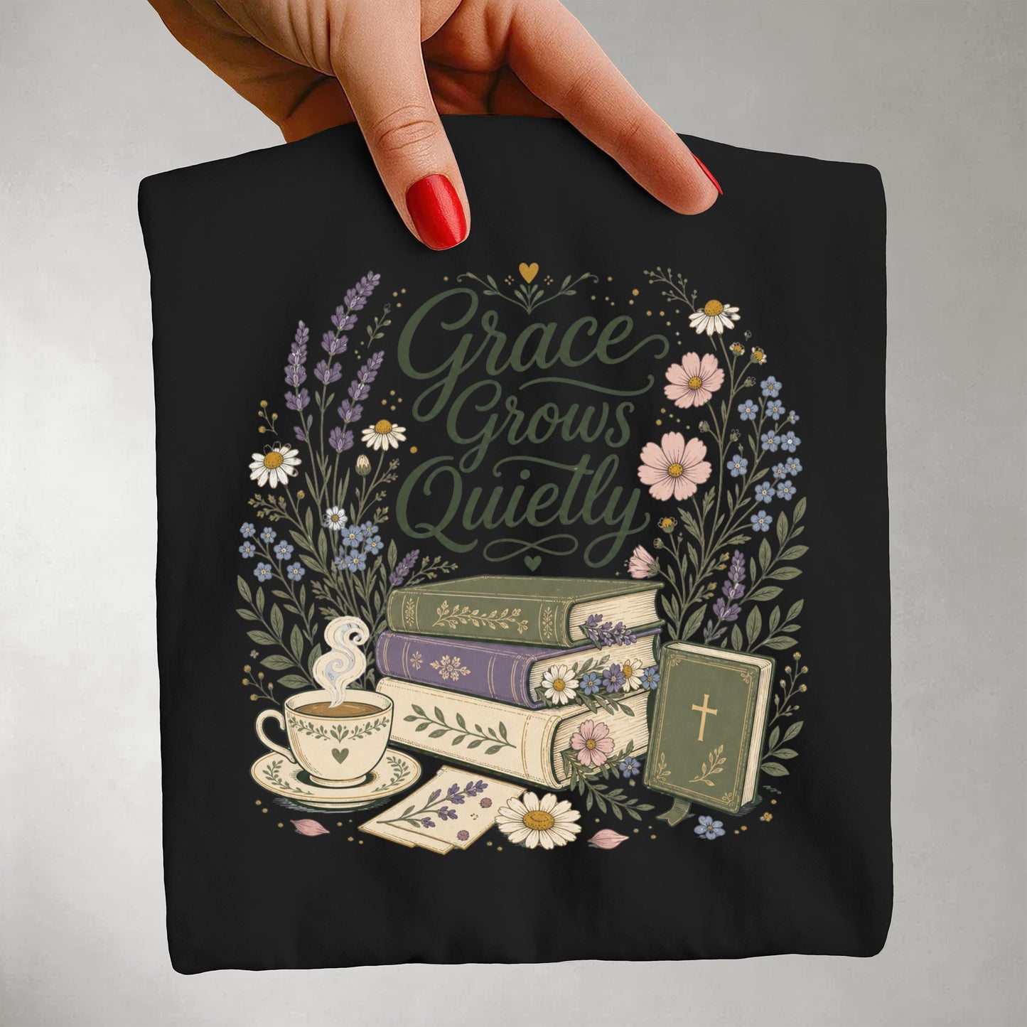 Grace Grows Quietly T-shirt