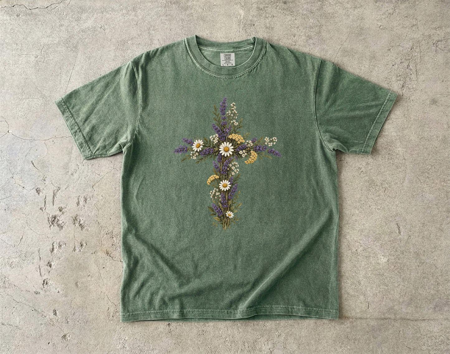 Wildflower Cross T-Shirt