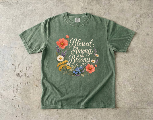 Blessed Among the Blooms T-Shirt