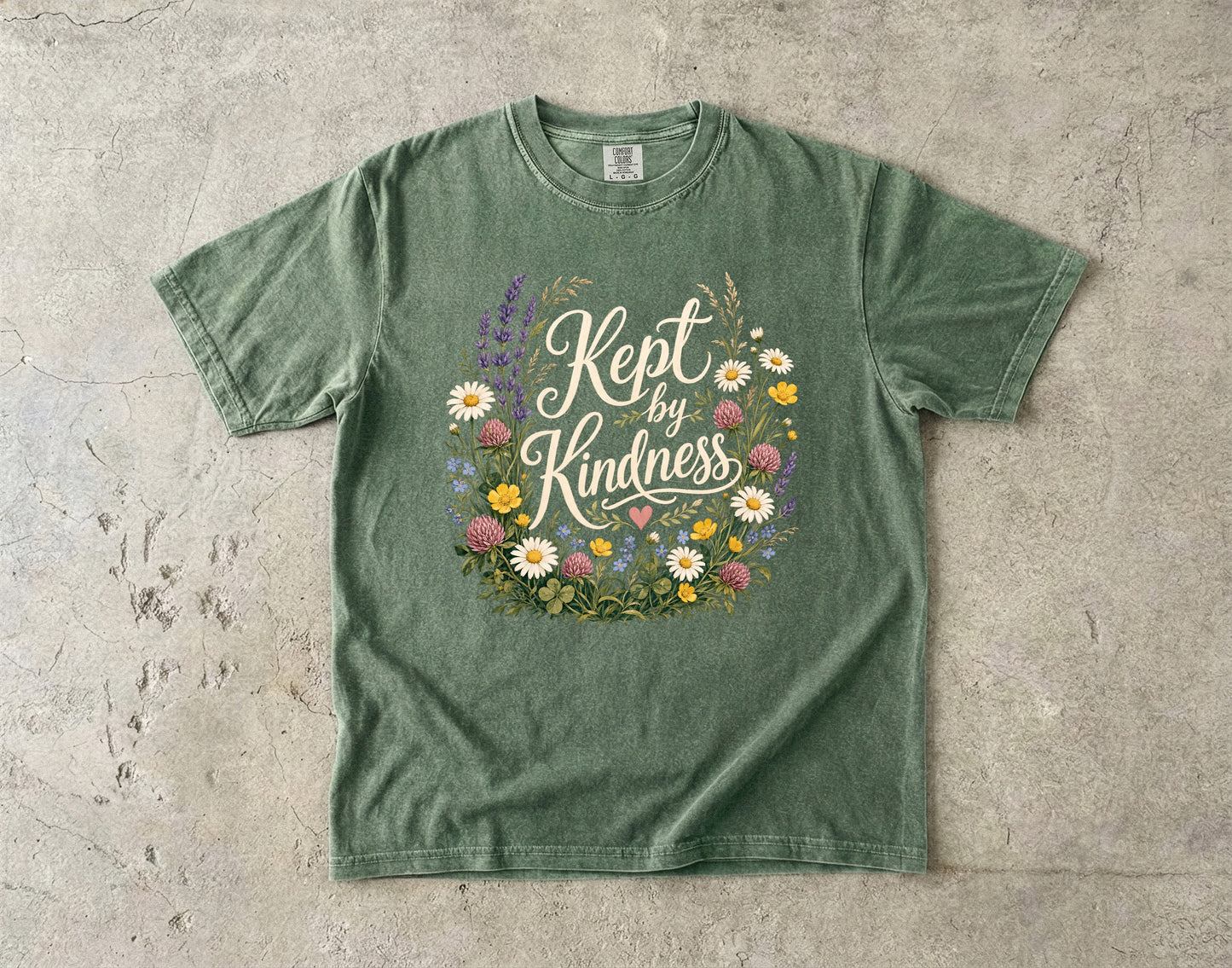 Kept by Kindness Wildflower T-Shirt