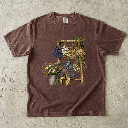 Wildflower Garden Ladder T-Shirt