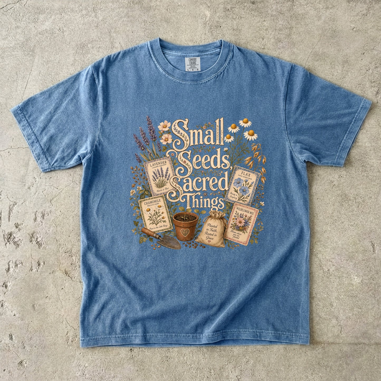 Small Seeds Sacred Things T-Shirt