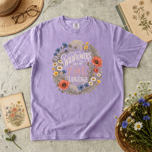 Wildflowers Are My Love Language T-Shirt