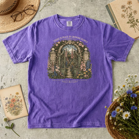 Peace in Growing Slowly T-Shirt