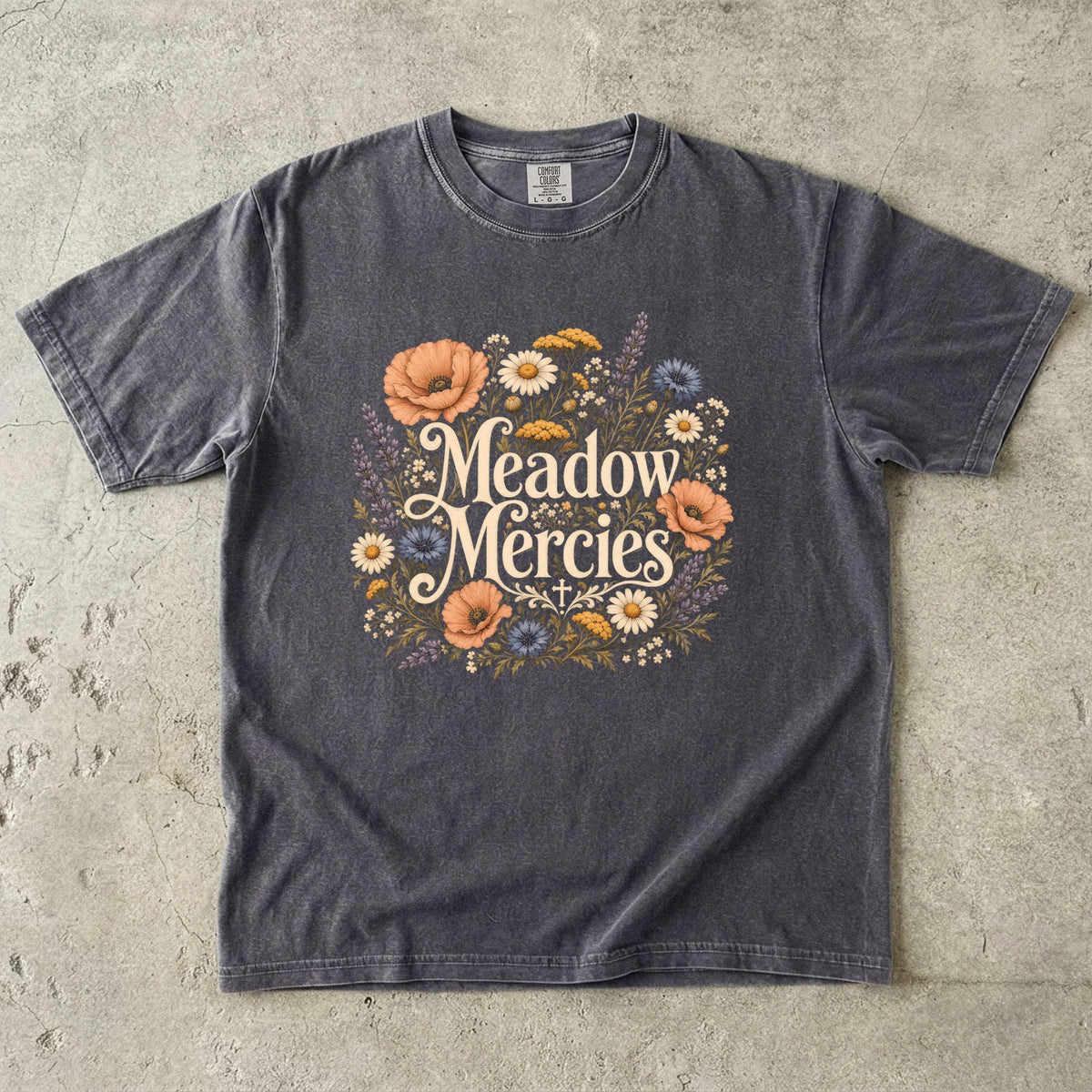 Meadow Mercies Christian Wildflower T-Shirt