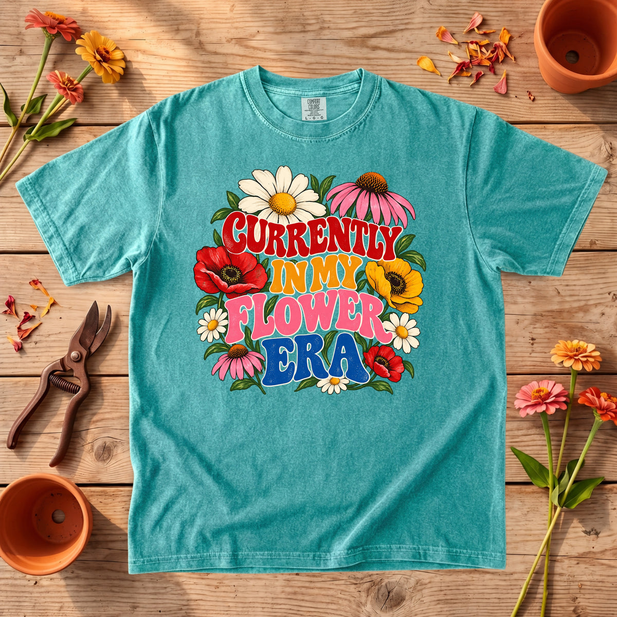 Currently in My Flower Era T-Shirt