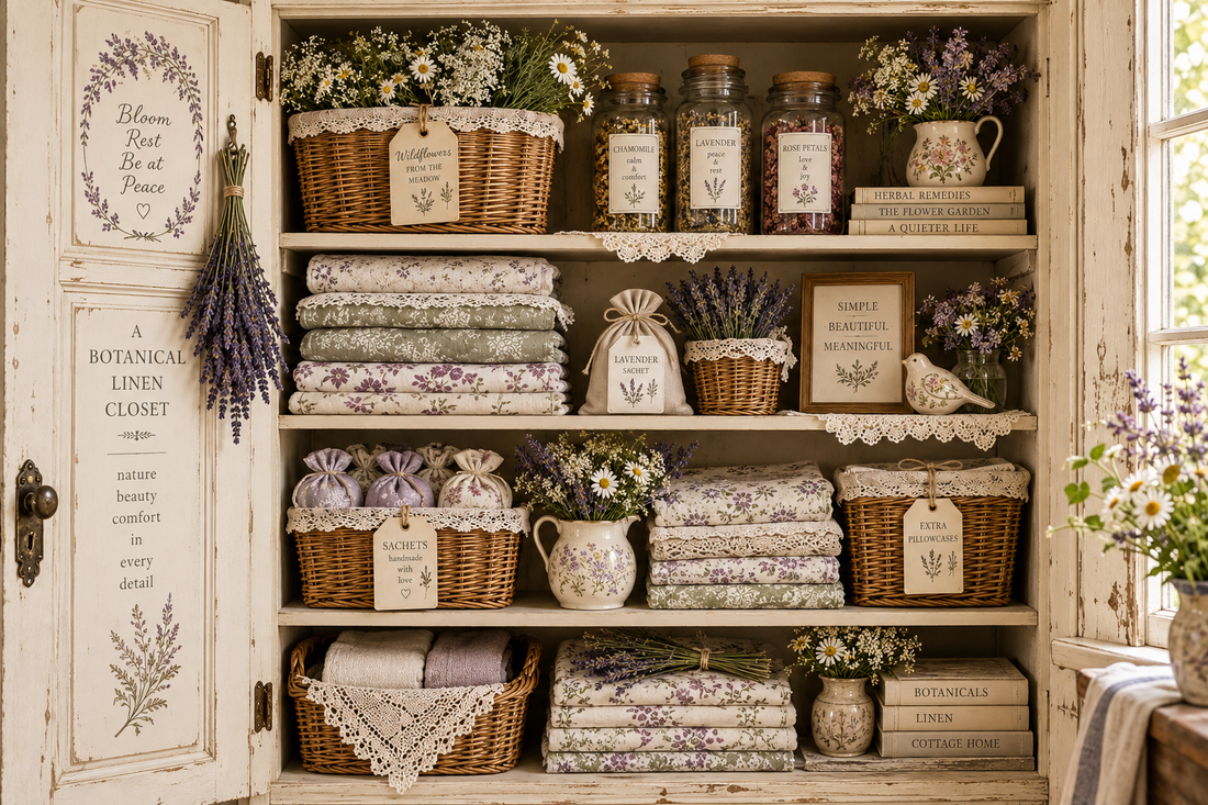Bloom, Rest, Be at Peace: The Beauty of a Well-Tended Closet
