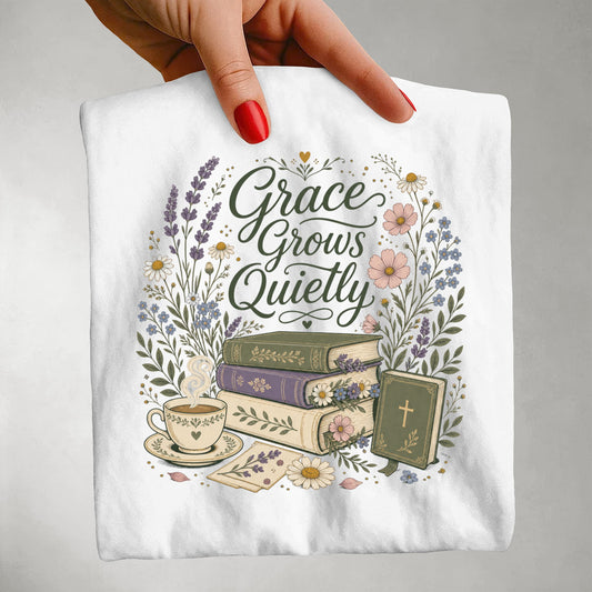 Grace Grows Quietly T-shirt