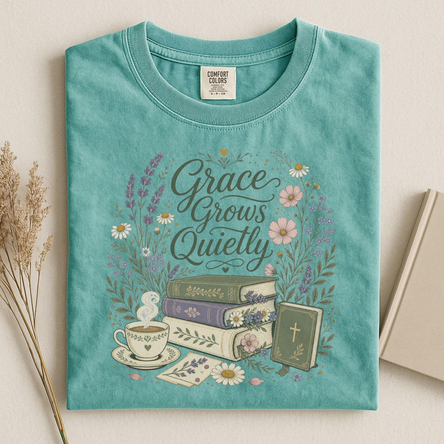 Grace Grows Quietly T-shirt