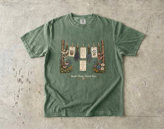 Simple Things Sacred Days T-Shirt