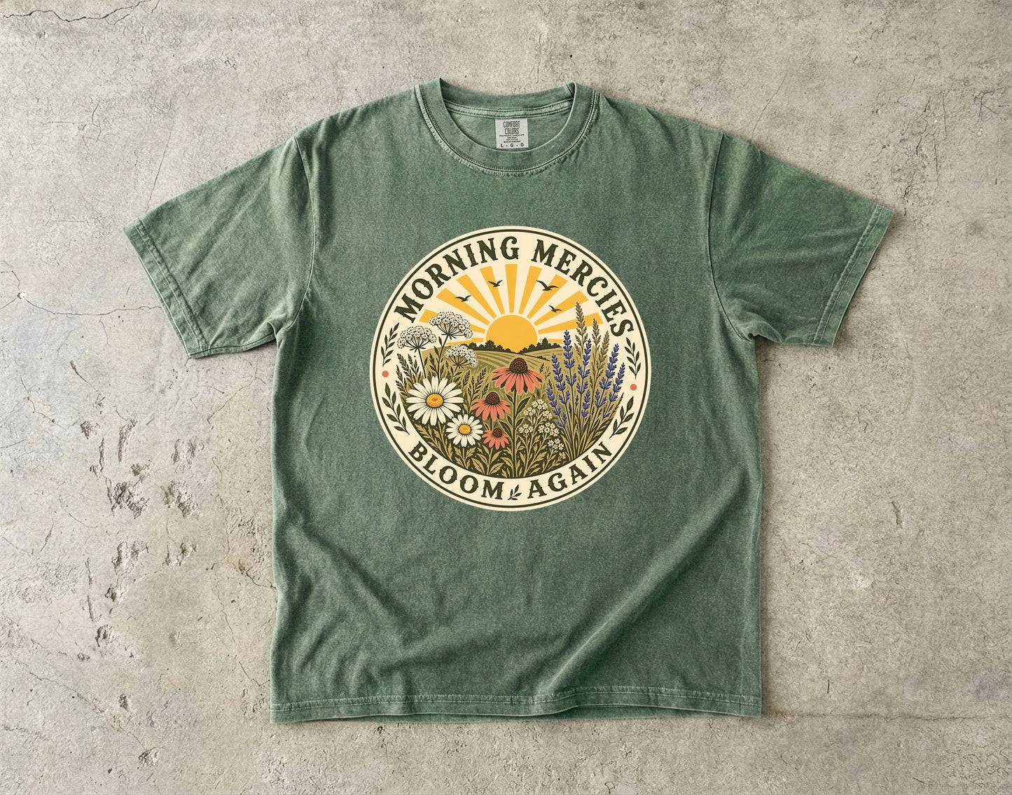 Morning Mercies Bloom Again T-Shirt