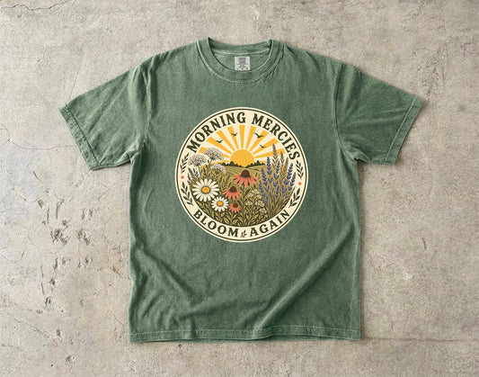 Morning Mercies Bloom Again T-Shirt