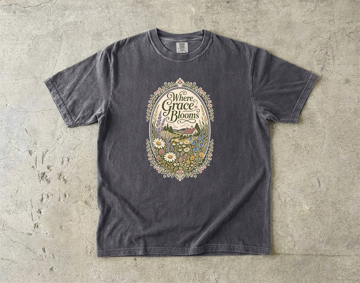 Where Grace Blooms T-Shirt