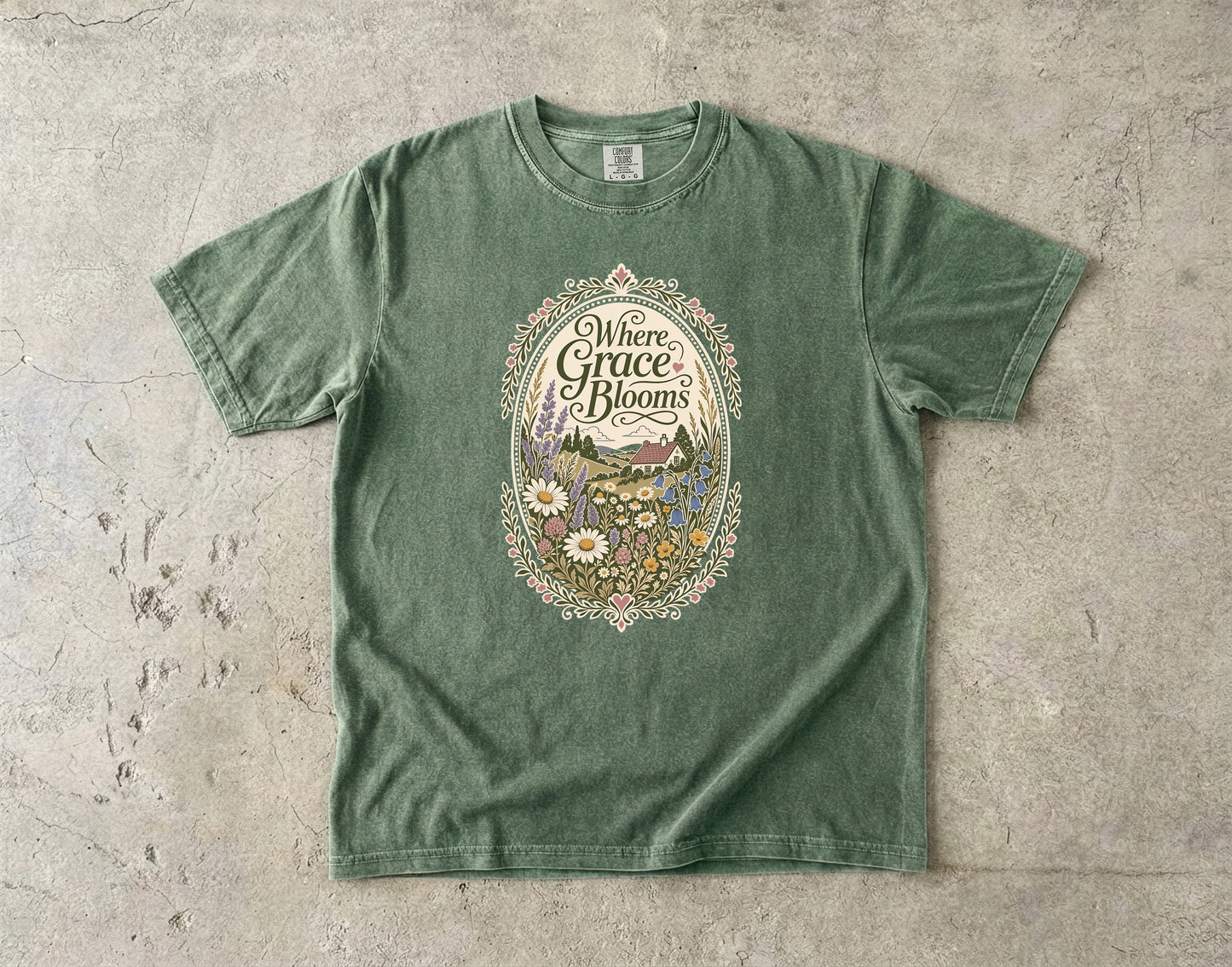 Where Grace Blooms T-Shirt