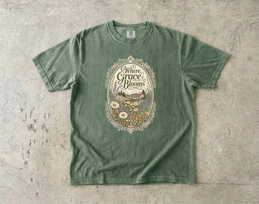 Where Grace Blooms T-Shirt