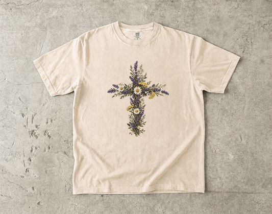 Wildflower Cross T-Shirt