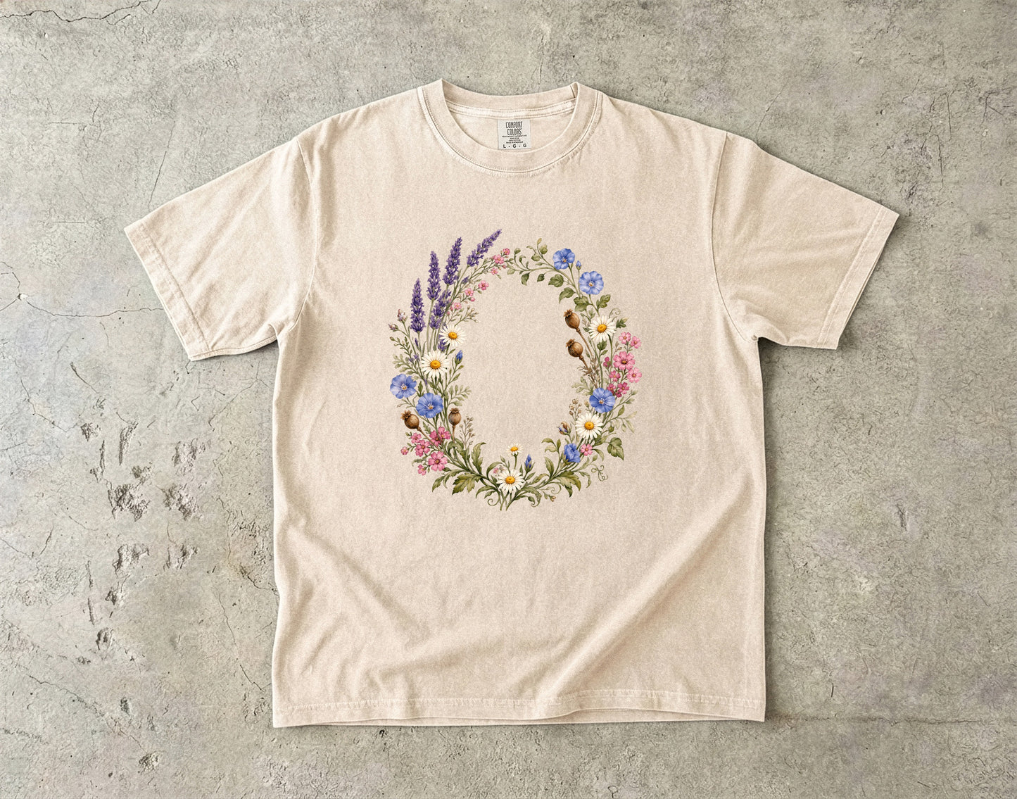 Wildflower Wreath T-Shirt