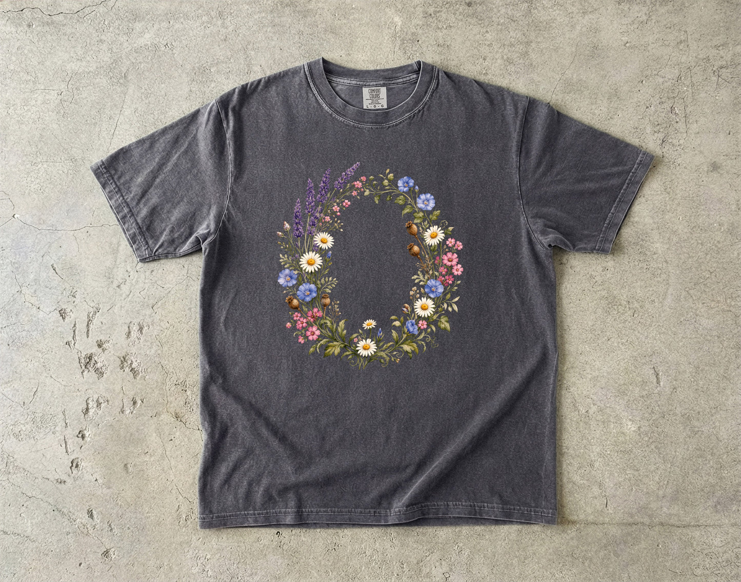Wildflower Wreath T-Shirt