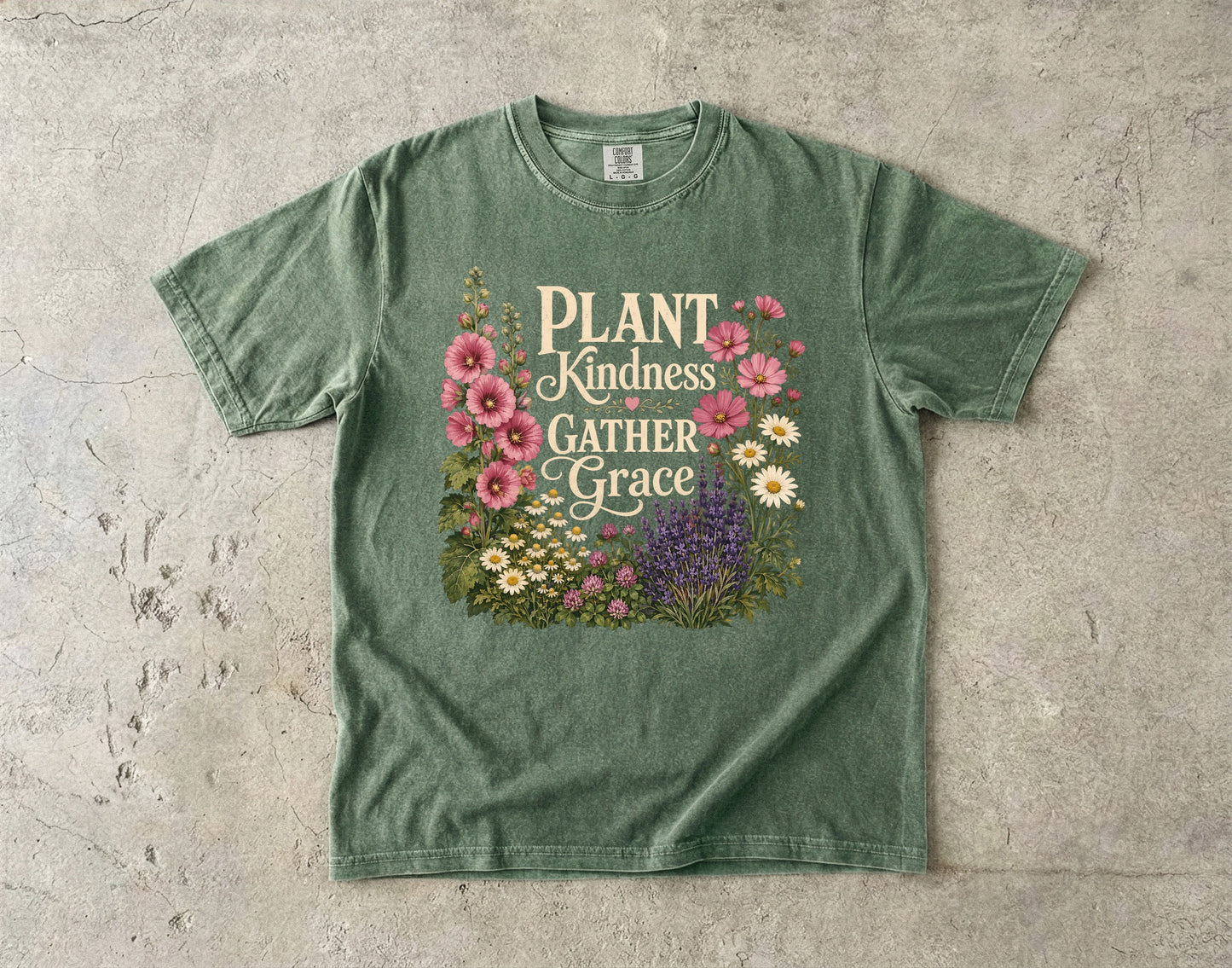 Plant Kindness Gather Grace T-Shirt