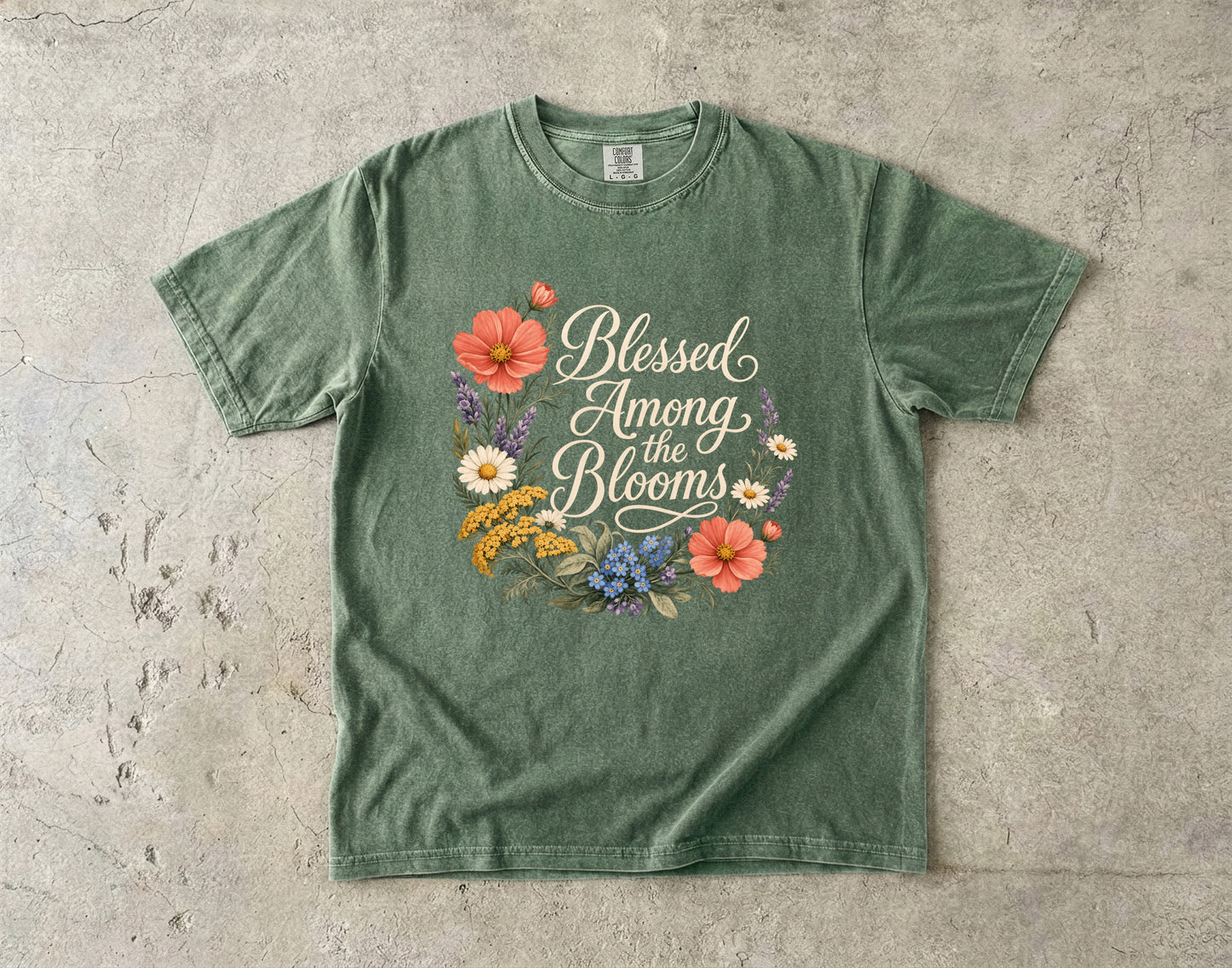 Blessed Among the Blooms T-Shirt