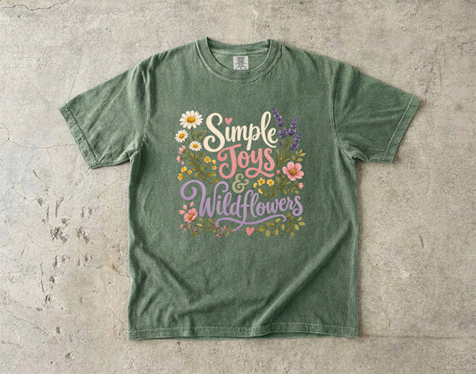 Simple Joys & Wildflowers T-Shirt