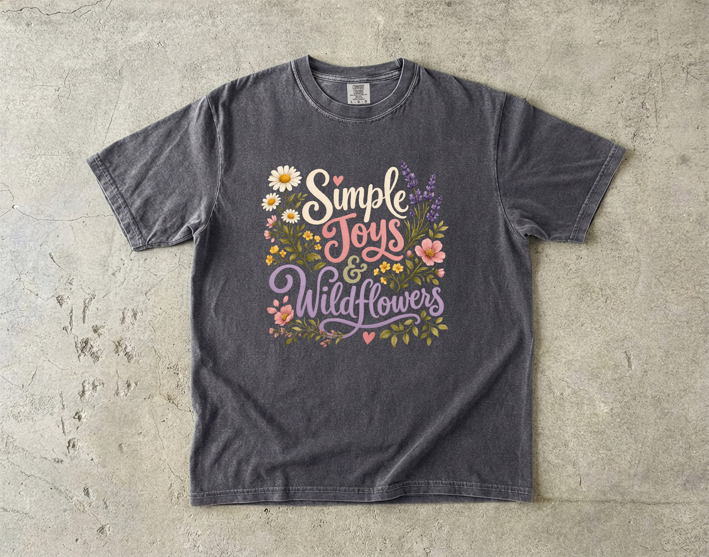 Simple Joys & Wildflowers T-Shirt
