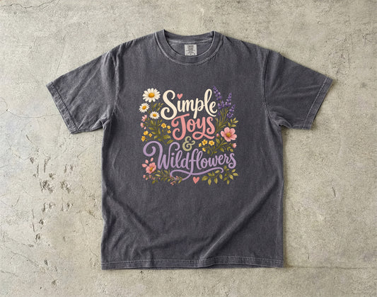 Simple Joys & Wildflowers T-Shirt