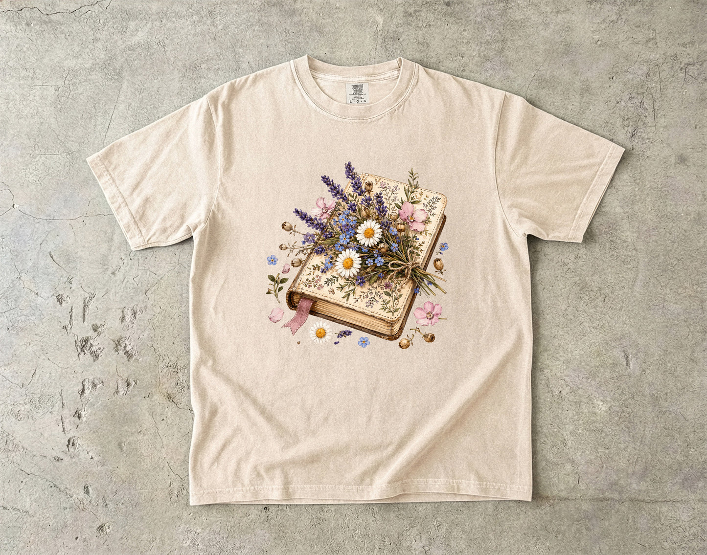 Botanical Prayer Journal Wildflower Shirt