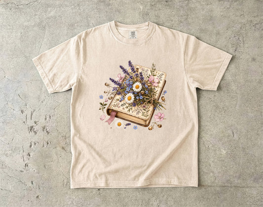 Botanical Prayer Journal Wildflower Shirt