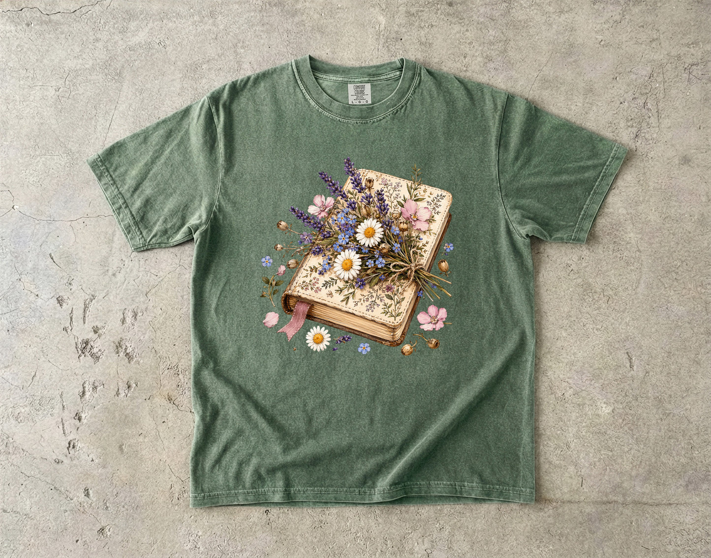 Botanical Prayer Journal Wildflower Shirt