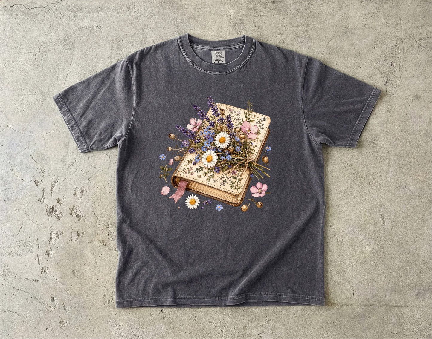Botanical Prayer Journal Wildflower Shirt