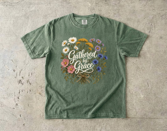 Gathered by Grace Wildflower Bouquet Shirt