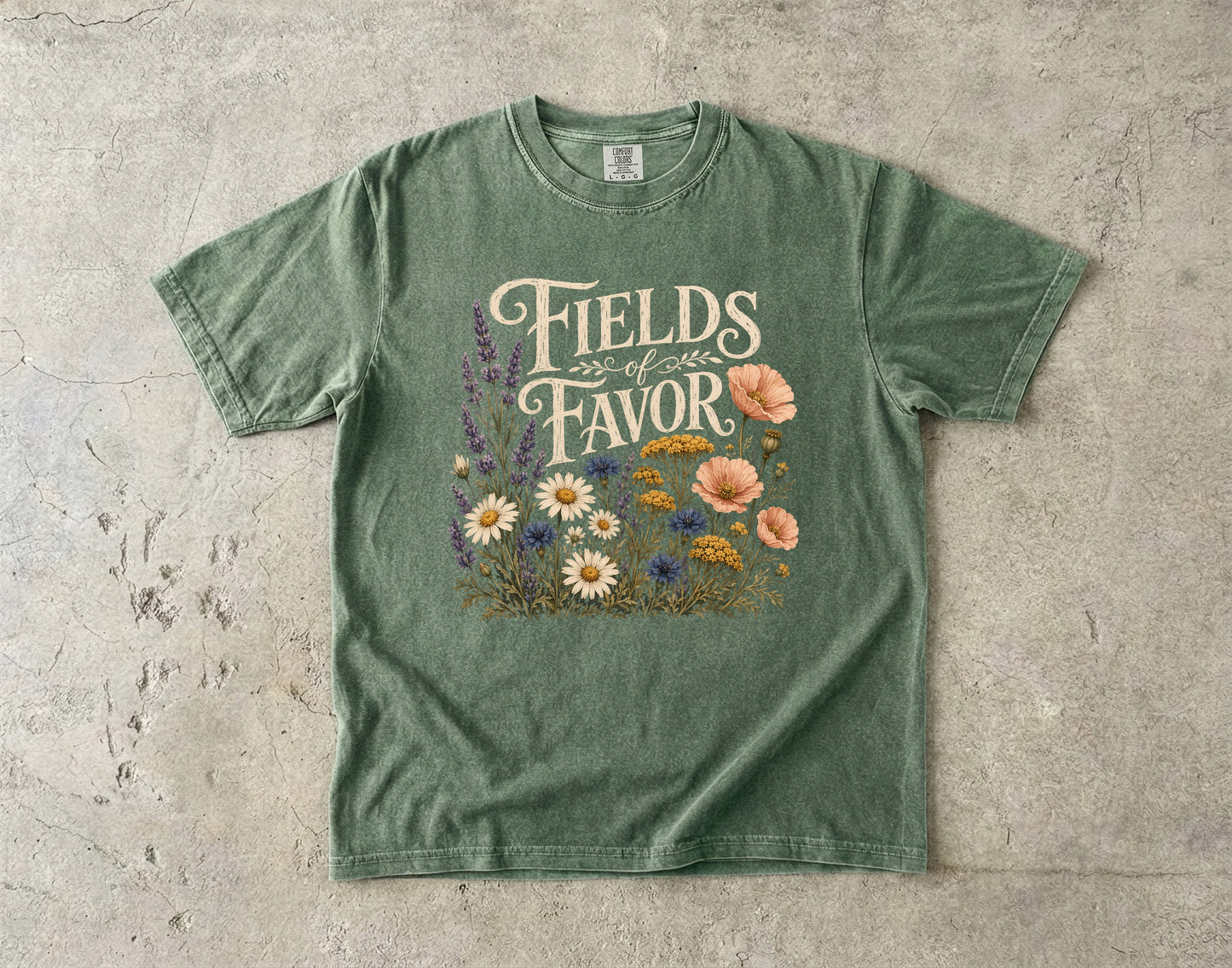 Fields of Favor Wildflower Meadow Shirt