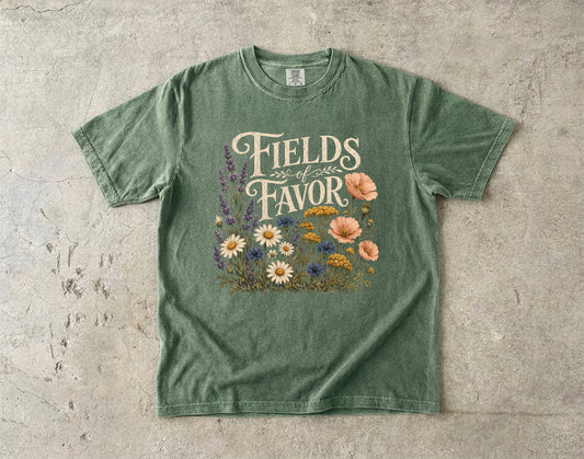 Fields of Favor Wildflower Meadow Shirt