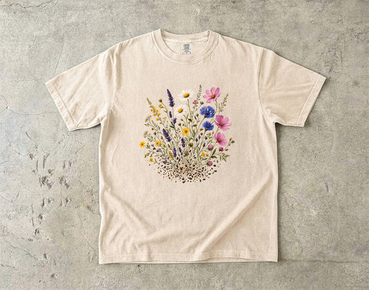 Wildflower Seed Scatter Garden Shirt