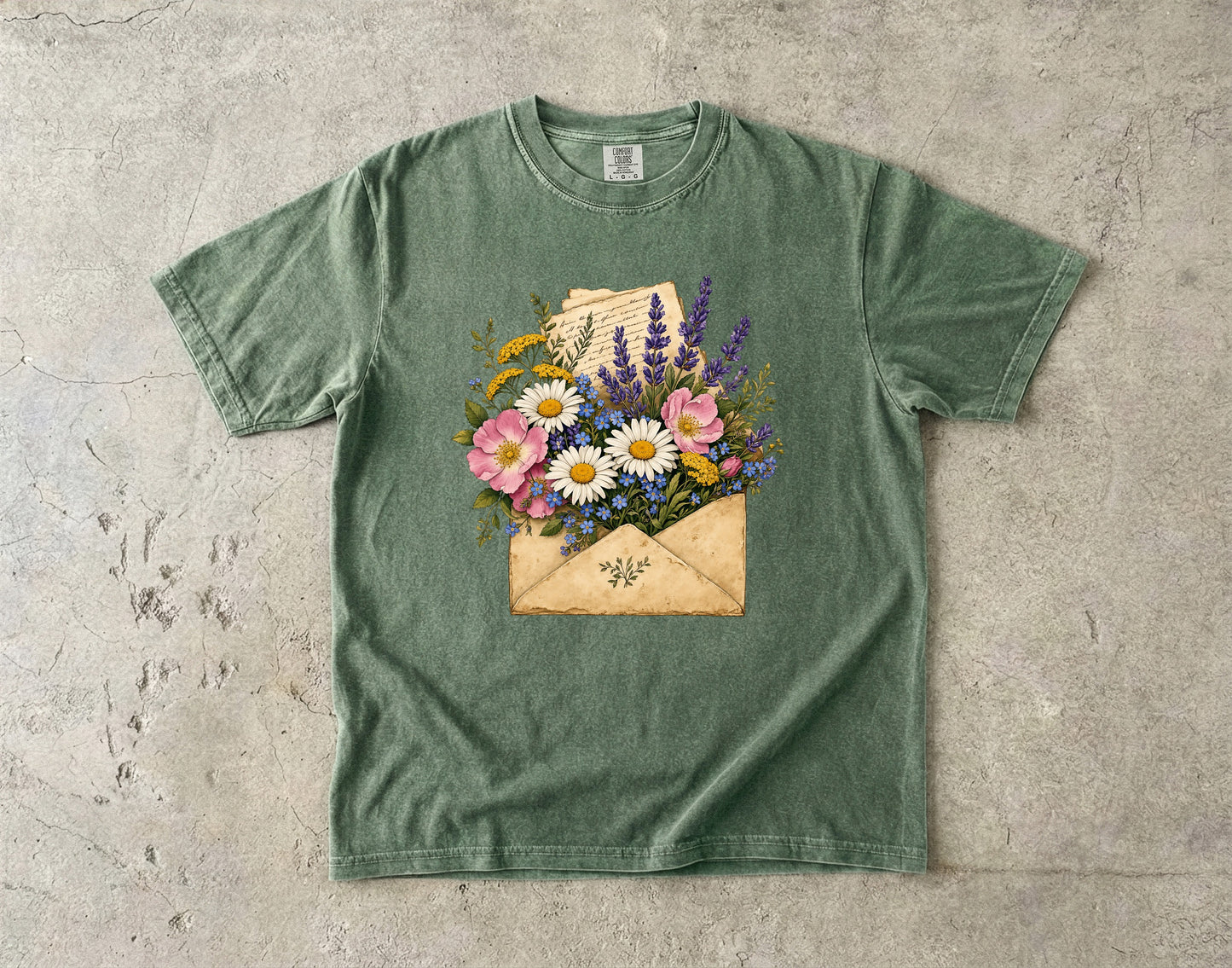 Cottage Wildflower Envelope Shirt