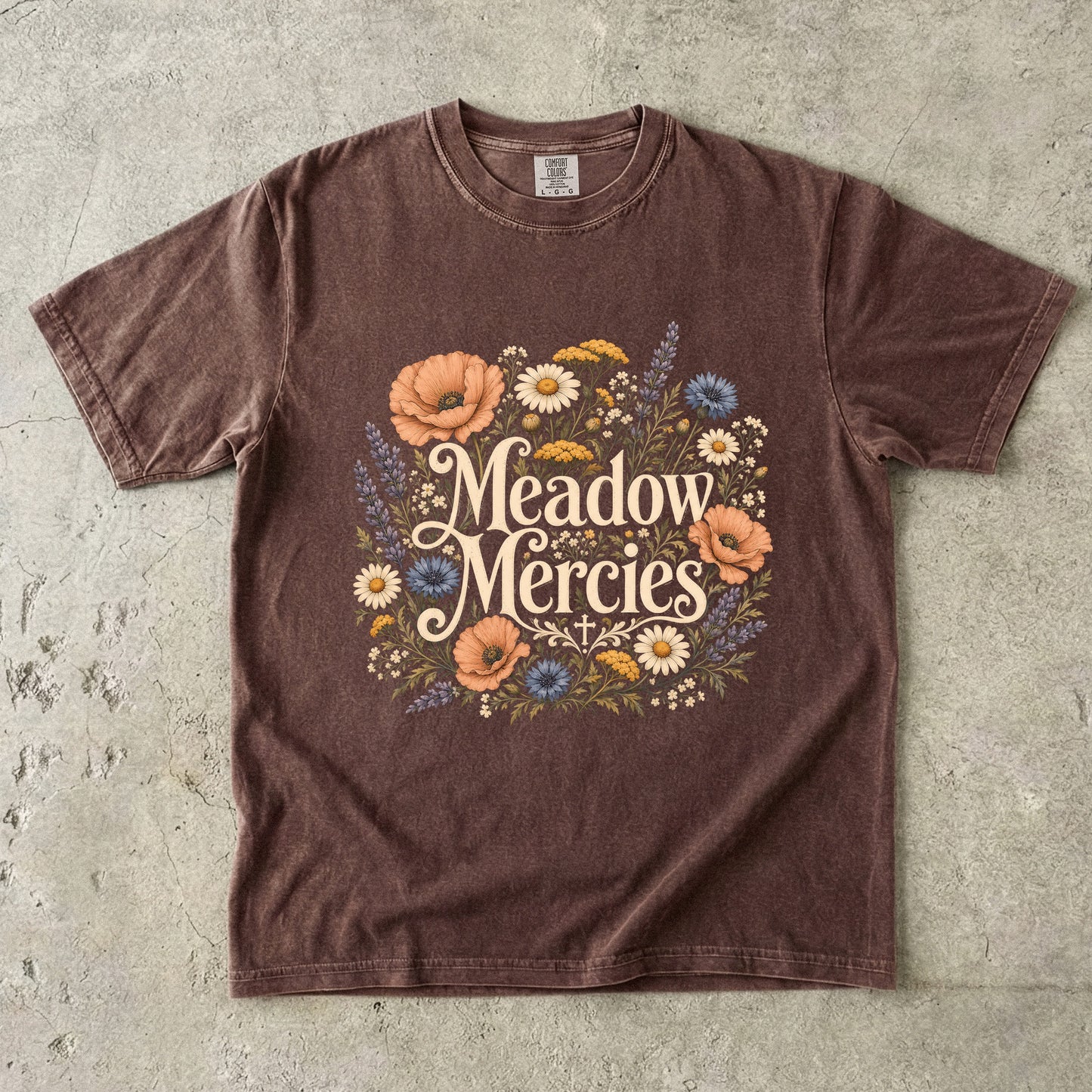 Meadow Mercies Christian Wildflower T-Shirt