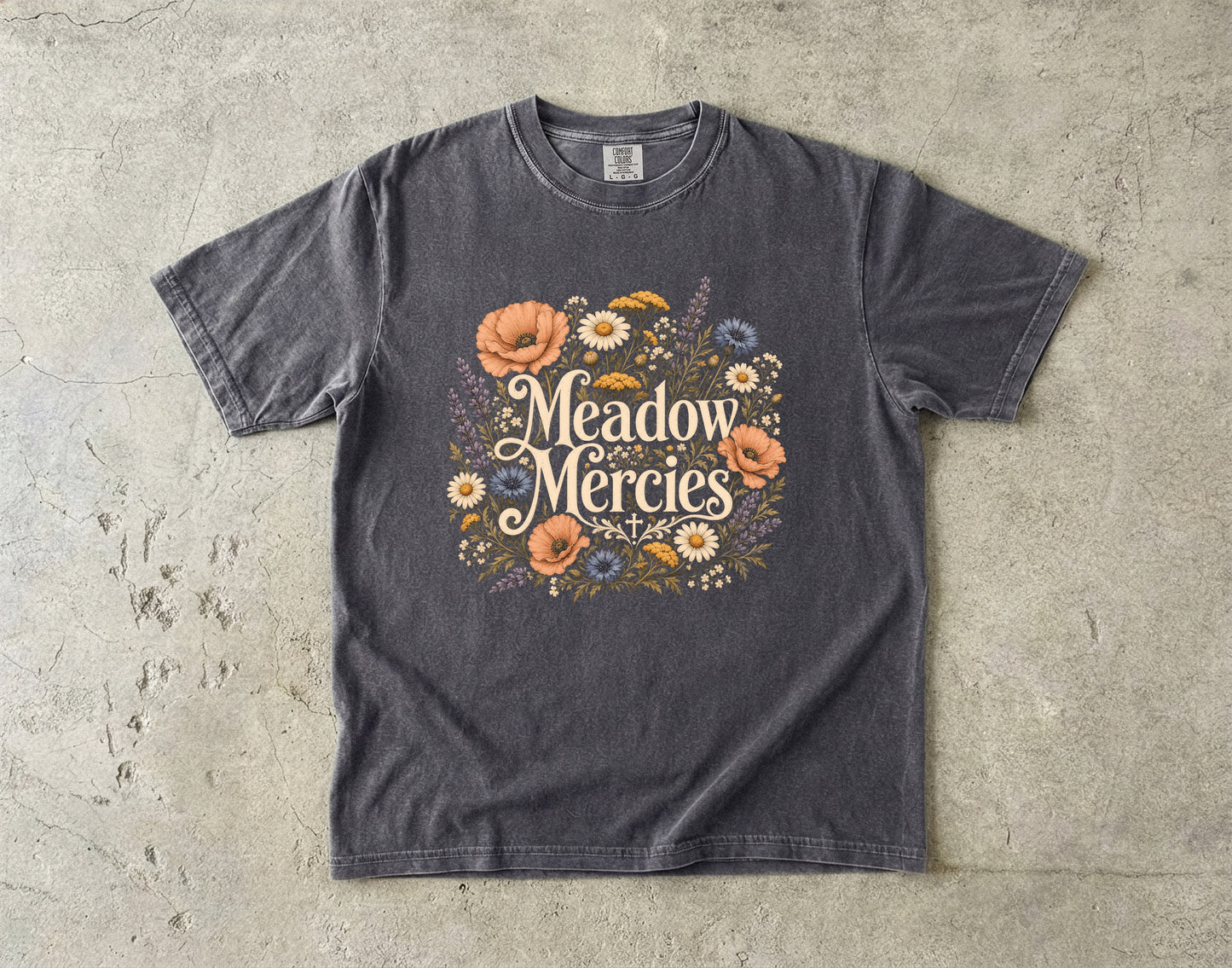 Meadow Mercies Christian Wildflower T-Shirt