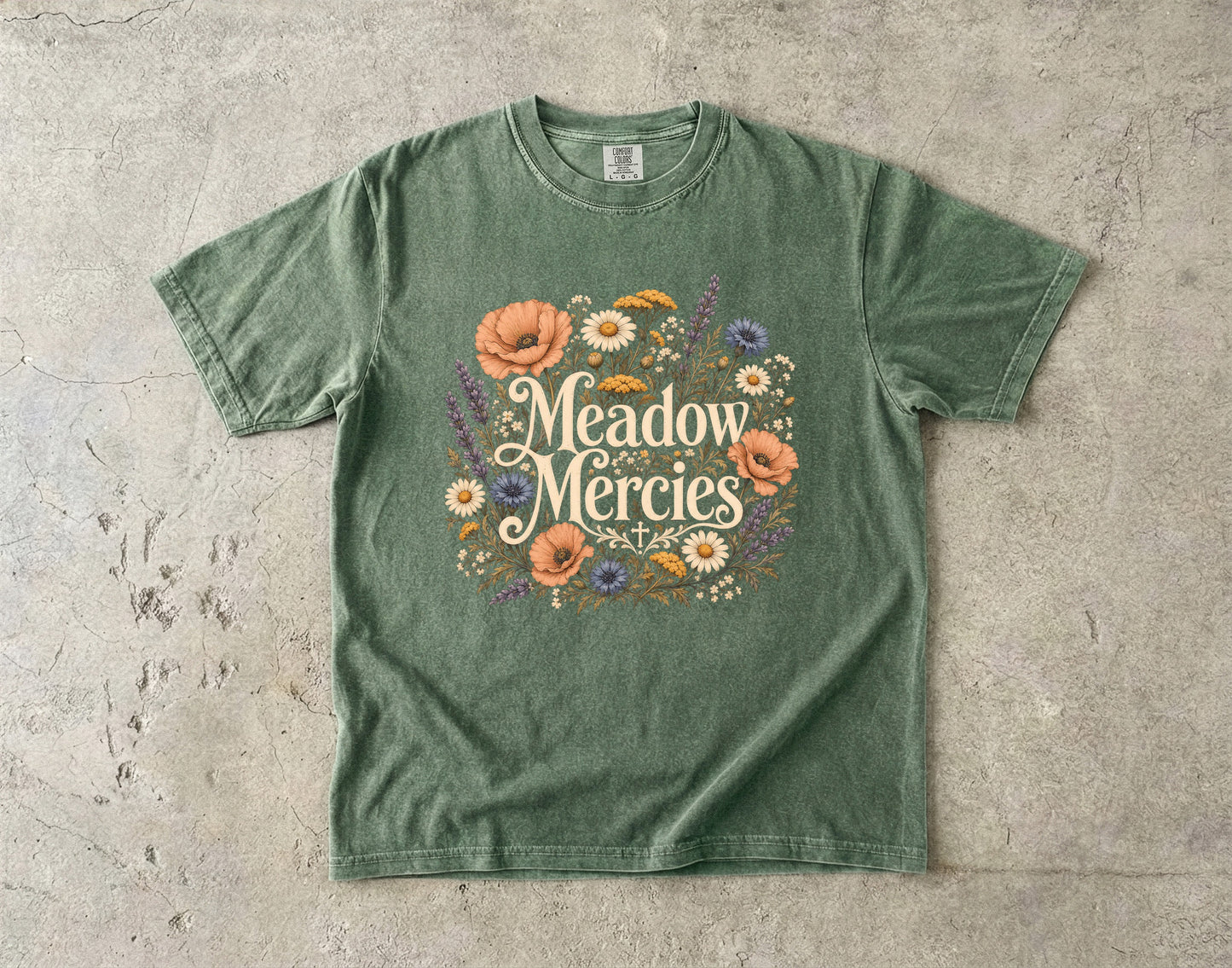 Meadow Mercies Christian Wildflower T-Shirt
