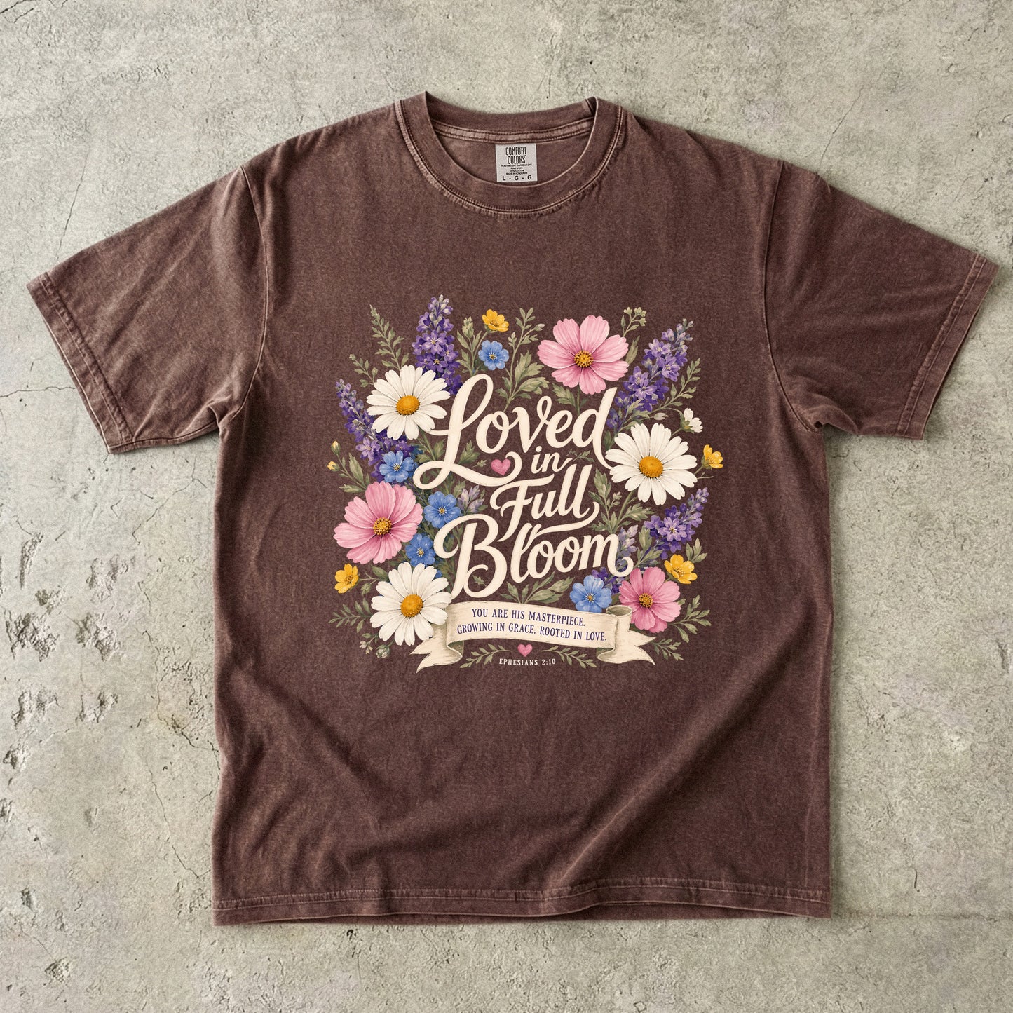 Loved in Full Bloom Floral T-Shirt