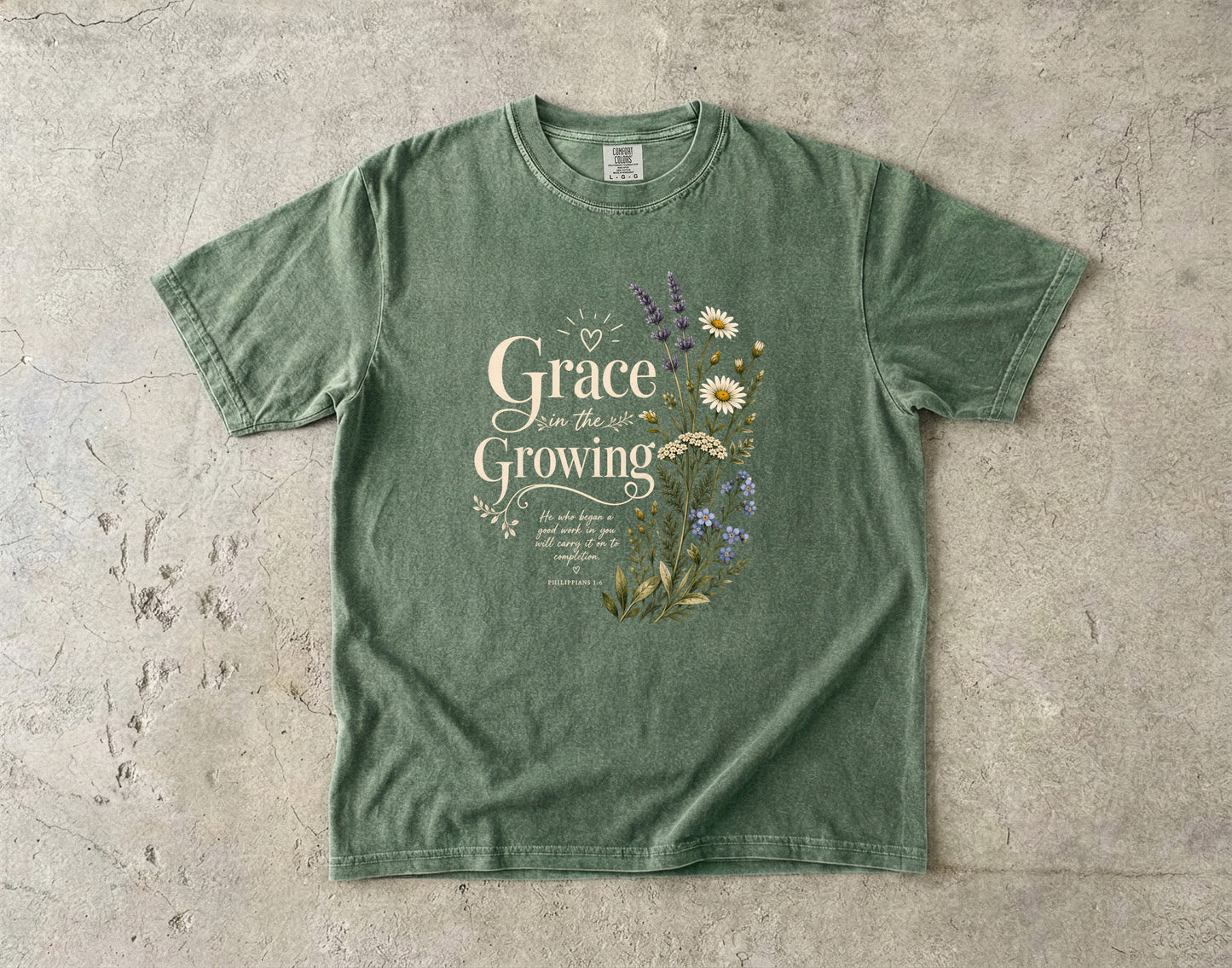 Grace in the Growing Wildflower T-Shirt