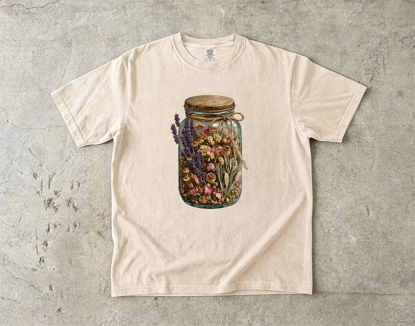 Cottage Pantry Dried Wildflower T-Shirt