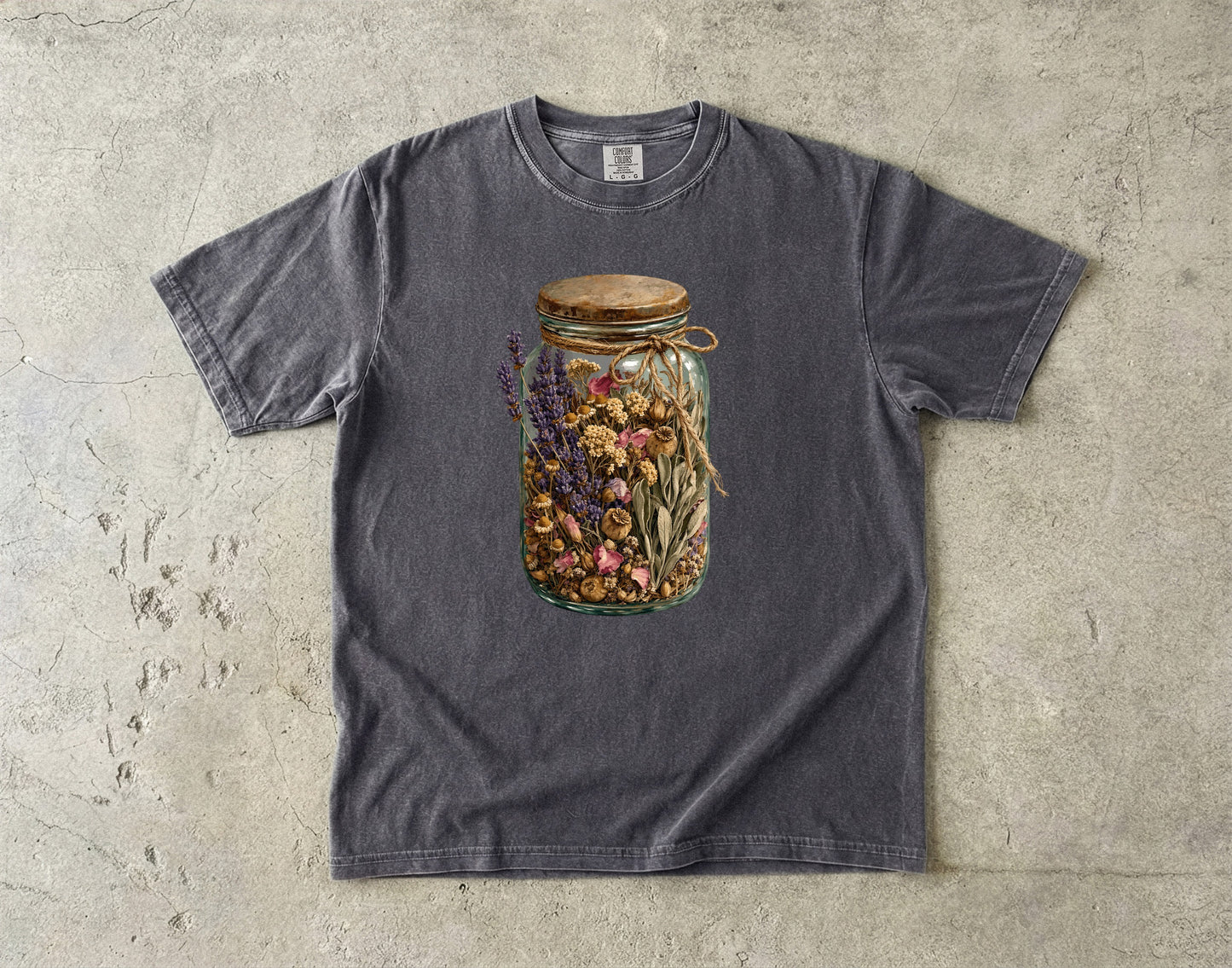 Cottage Pantry Dried Wildflower T-Shirt