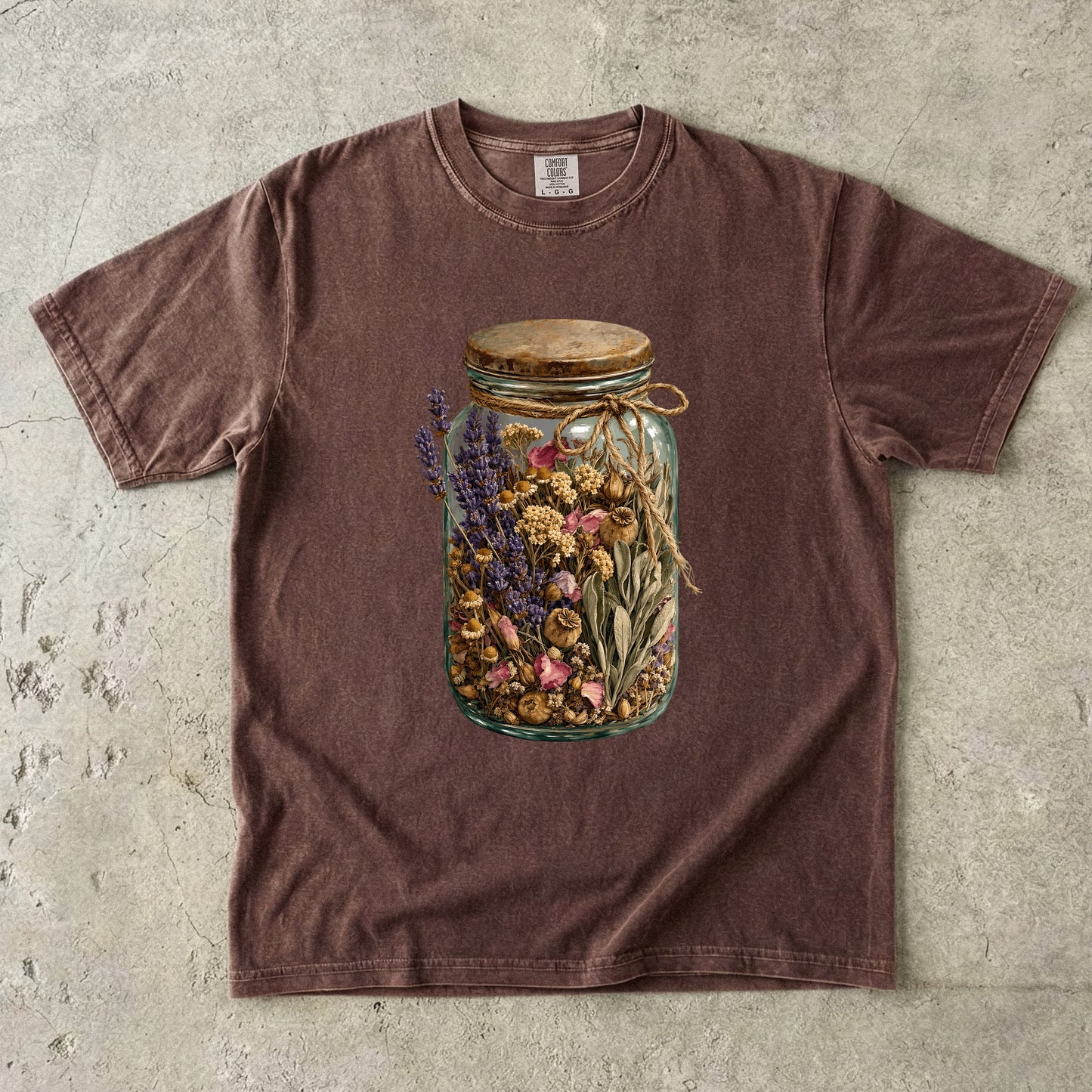 Cottage Pantry Dried Wildflower T-Shirt