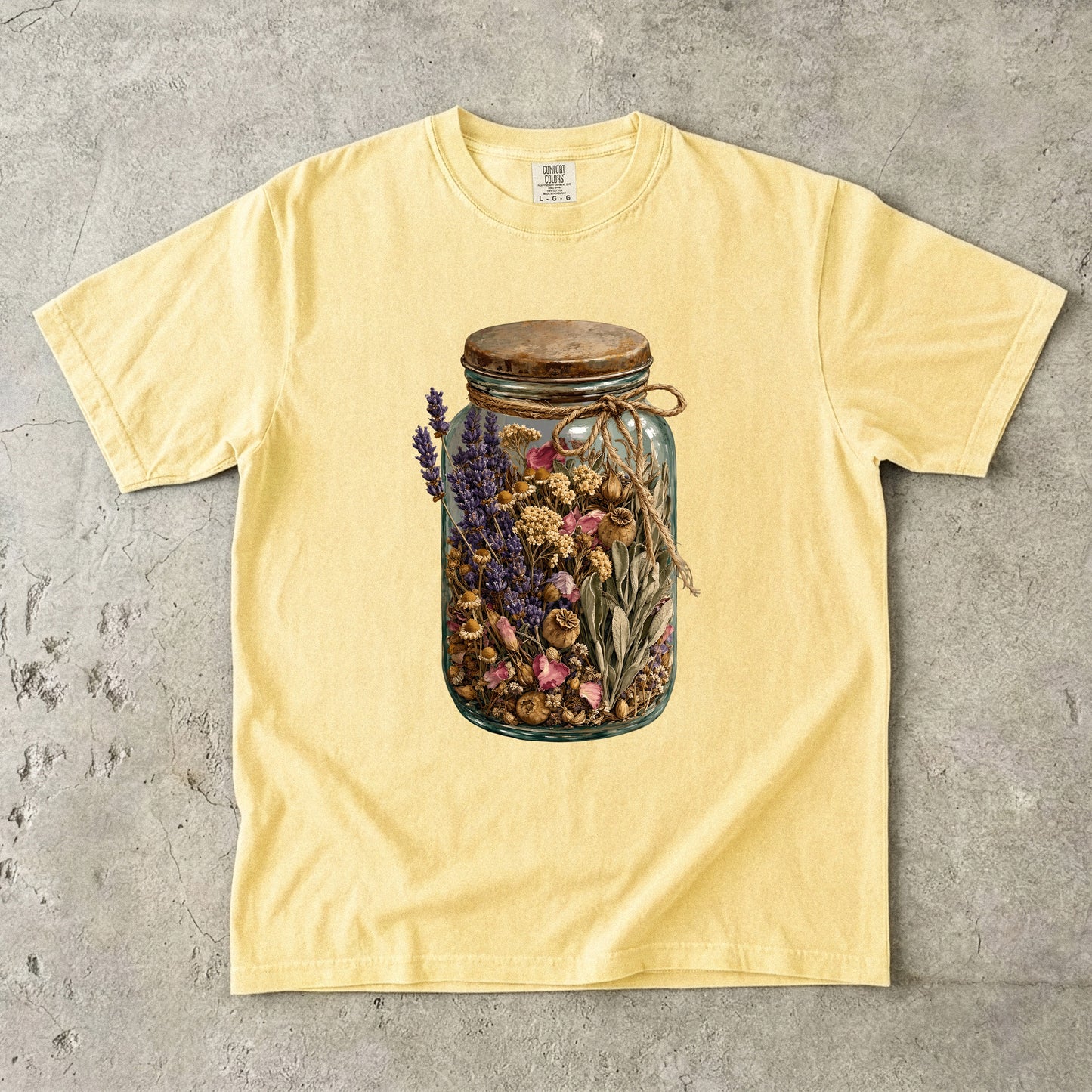 Cottage Pantry Dried Wildflower T-Shirt