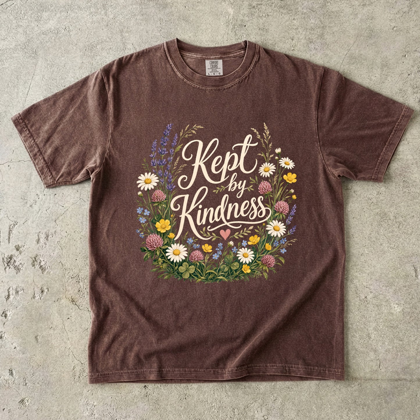 Kept by Kindness Wildflower T-Shirt