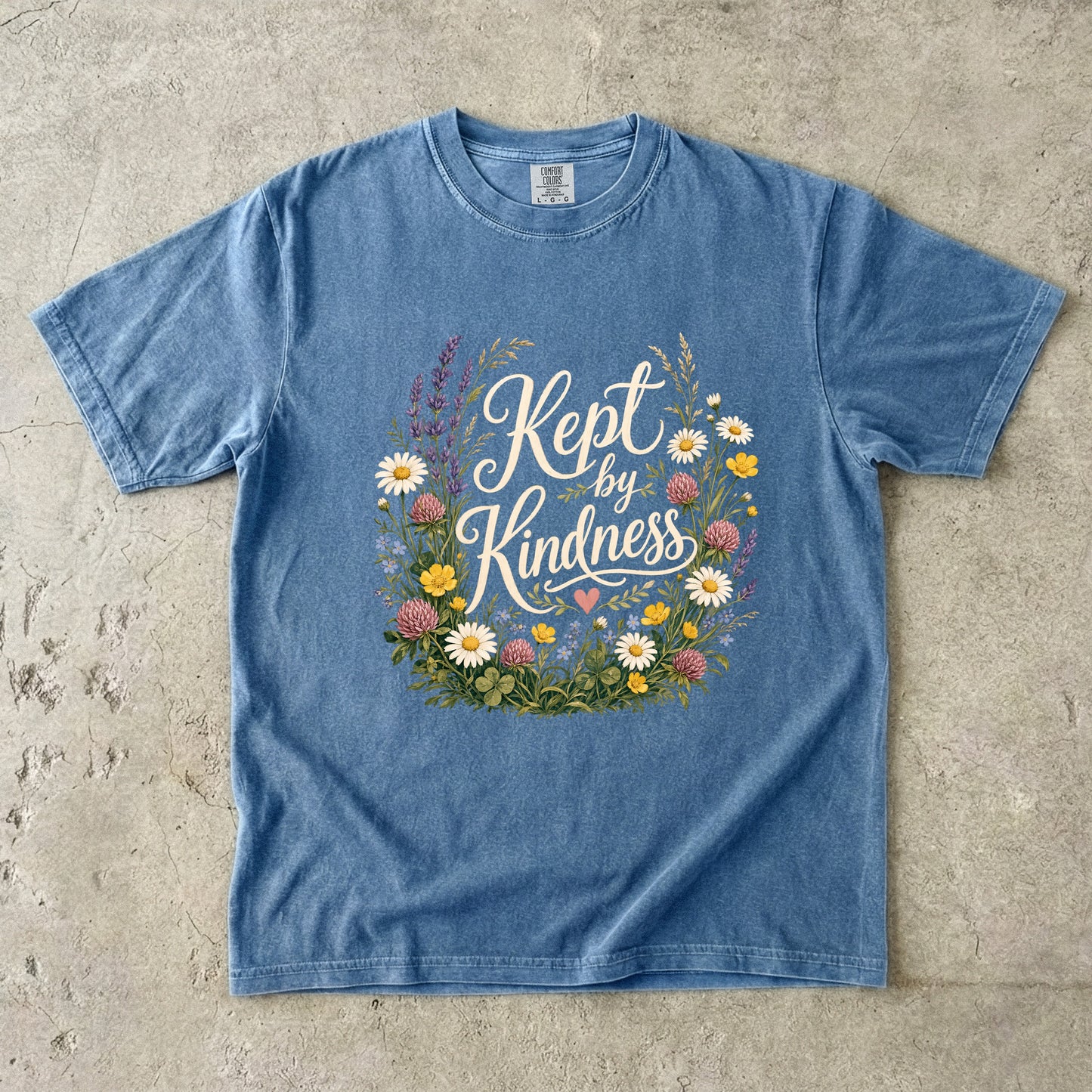 Kept by Kindness Wildflower T-Shirt
