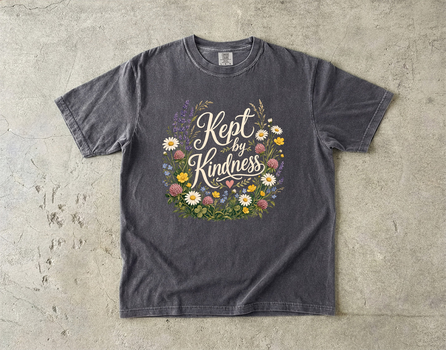 Kept by Kindness Wildflower T-Shirt