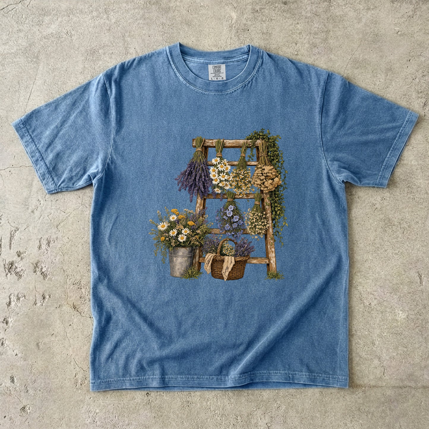 Wildflower Garden Ladder T-Shirt