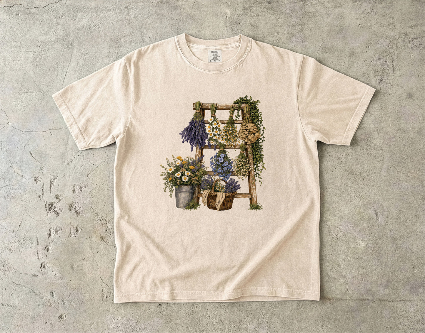 Wildflower Garden Ladder T-Shirt